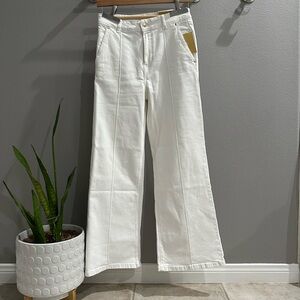 Michael Kors White Flare Jeans